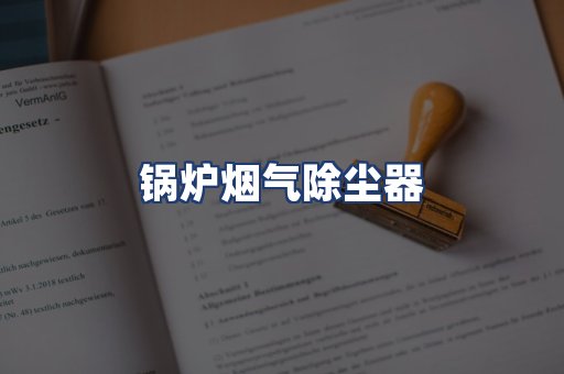锅炉烟气除尘器